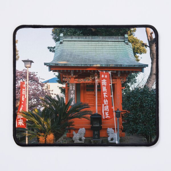 Item preview, Small Vermilion Shrine Housing a statue of a Buddhist Deity designed and sold by Pix4Japan.