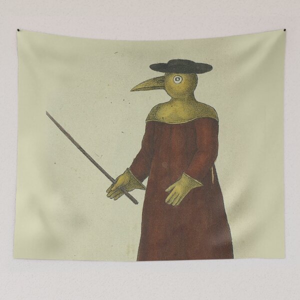 Item preview, Plague mask and Habit of a Doctor of the Lazaret of Marseille in 1720 designed and sold by Vintage Designs +.