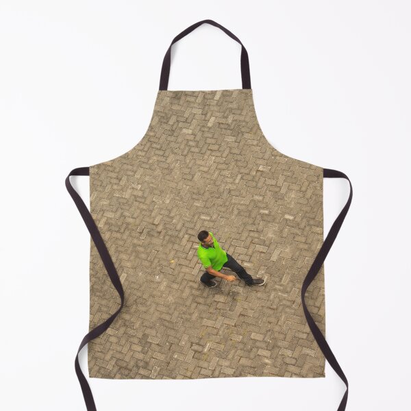 Item preview, man in green shirt walking in the square designed and sold by felipequeiroz.