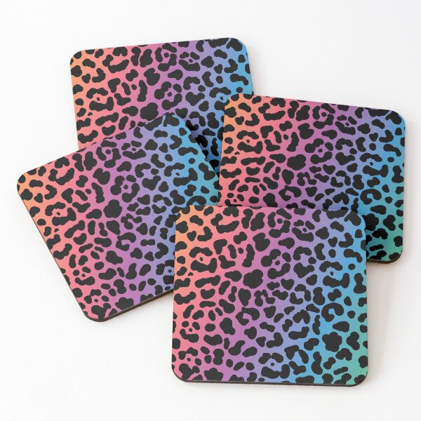 Item preview, Rainbow Cheetah Print Pattern Design designed and sold by BikeVoucherJr.