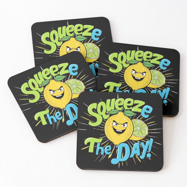 Item preview, Squeeze The Day - Motivational Lemon designed and sold by BaisaStudio.
