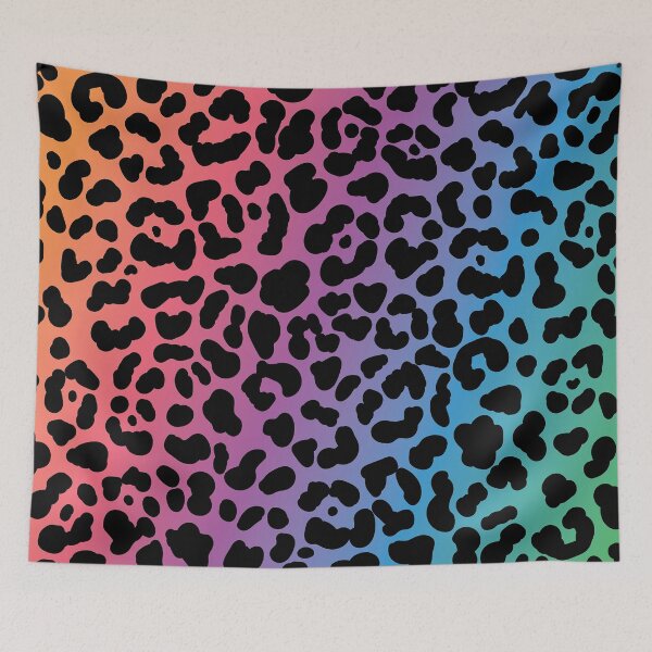 Item preview, Rainbow Cheetah Print Pattern Design designed and sold by BikeVoucherJr.
