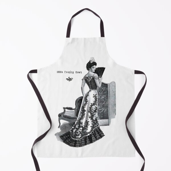 Item preview, 1899 Victorian Lady in Evening Gown designed and sold by xposedbydesign.