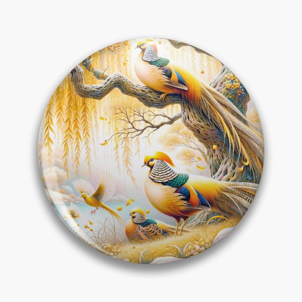 Item preview, Golden Pheasants designed and sold by M-Y-A-R-T-.