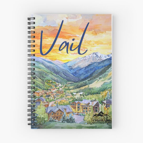 Item preview, Vail Colorado Snowy Mountain Resort Art designed and sold by TuncGK.