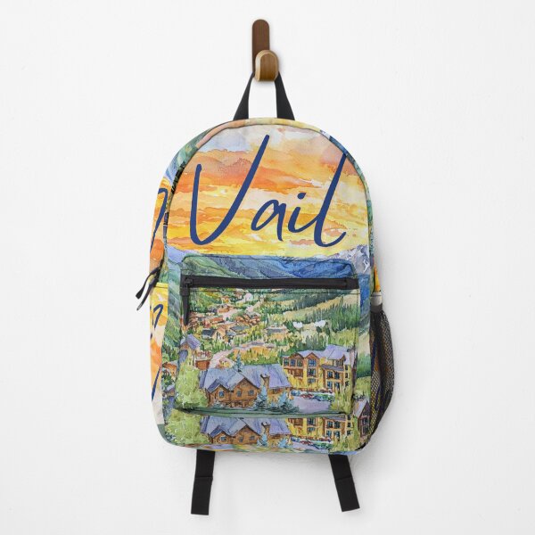 Item preview, Vail Colorado Snowy Mountain Resort Art designed and sold by TuncGK.