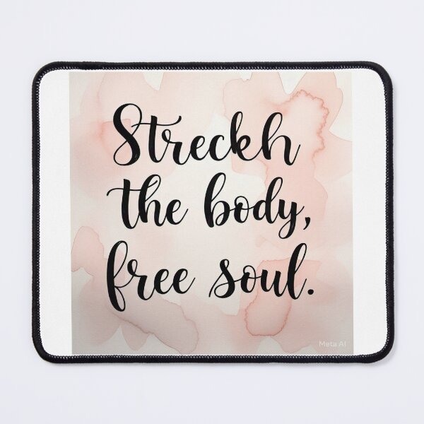 Item preview, Yoga Motivation T-Shirt – Stretch, Breathe, Free the Soul designed and sold by Ramanujan MN.