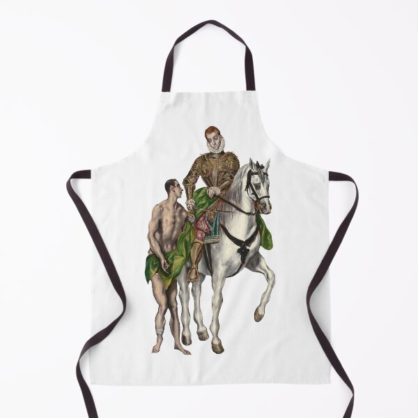 Item preview, Saint Martin and the Beggar (1600/1614) by Greek 16th Century and El Greco designed and sold by portokalis.