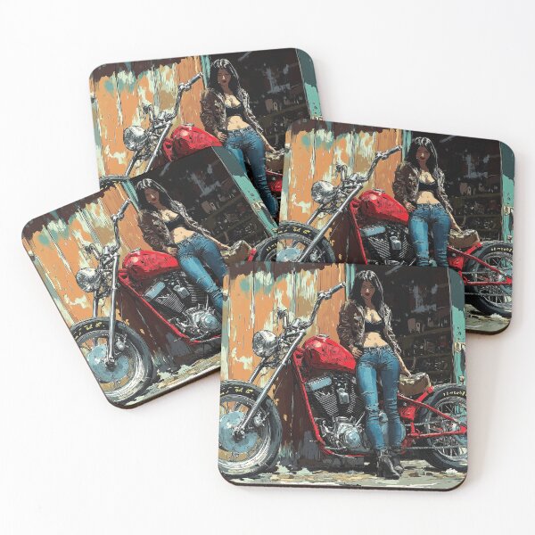 Item preview, Ride Stories – Vintage Motorcycle Postcard Series #1 designed and sold by SteadyRolling.