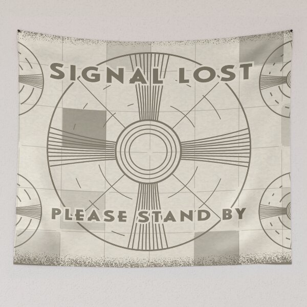 Item preview, Retro TV test pattern in sepia colors designed and sold by Jdawnink.