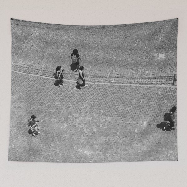 Item preview, group of people walking in the square designed and sold by felipequeiroz.