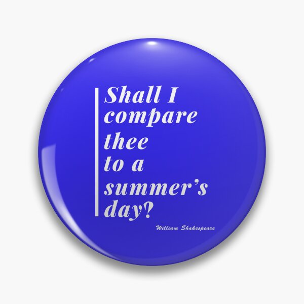 Item preview, Shall I Compare Thee Quote Design 1 designed and sold by DigitalandPhoto.