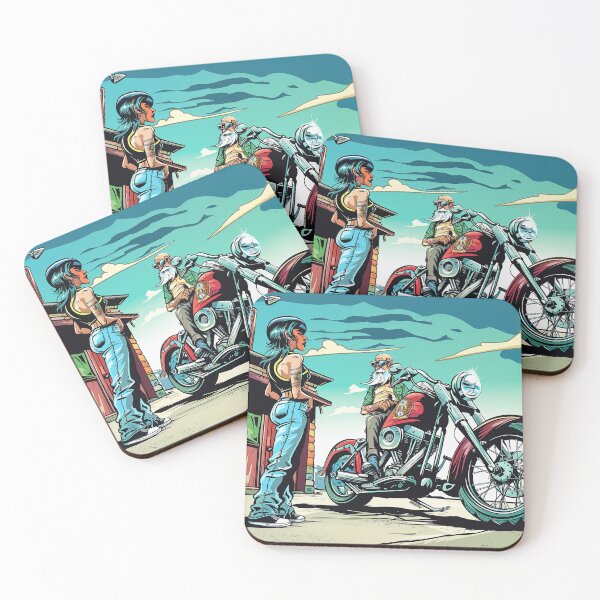 Item preview, Ride Stories – Vintage Motorcycle Postcard Series #3 designed and sold by SteadyRolling.