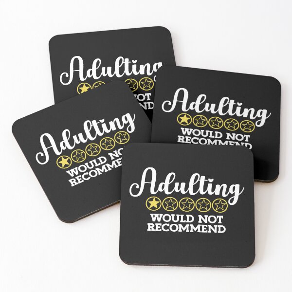 Item preview, The Brutally Honest Adulting Review Tee designed and sold by DarylWelsh2024.