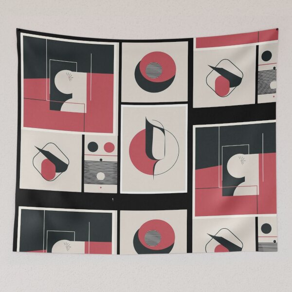 Item preview, Abstract Geometry – Minimalist Modern Fusion designed and sold by WeirdSketcher.