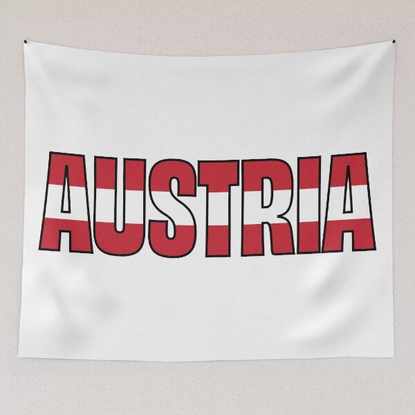 Item preview, Austria Austrian Flag Name Design Show Your Patriotism! designed and sold by BikeVoucherJr.
