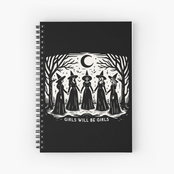 Artikel-Vorschau von Vintage Girls Will Be Girls Hexen T-Shirt, Lustiges Hexen Vintage T-Shirt, Vintage Halloween T-Shirt, Witchy Vibes T-Shirt, designt und verkauft von Semtrajezy07.