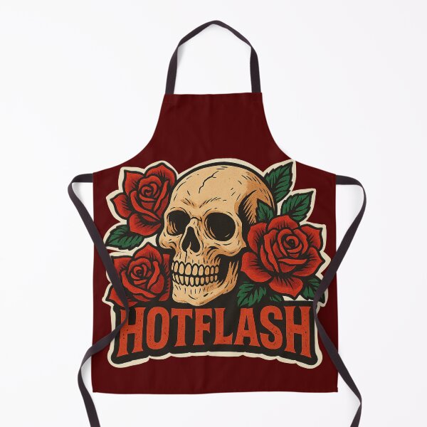 Item preview, Skull roses designed and sold by hotflashtattoo.