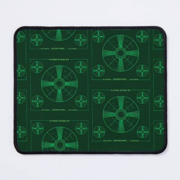 Item preview, Retro TV test pattern in green colors designed and sold by Jdawnink.