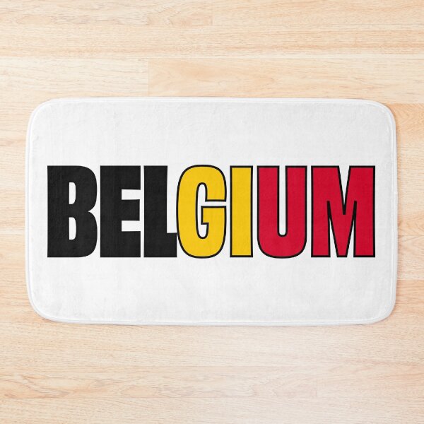 Item preview, Belgium Belgian Flag Name Design Show Your Patriotism! designed and sold by BikeVoucherJr.