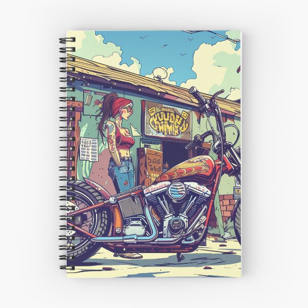 Item preview, Ride Stories – Vintage Motorcycle Postcard Series #6 designed and sold by SteadyRolling.