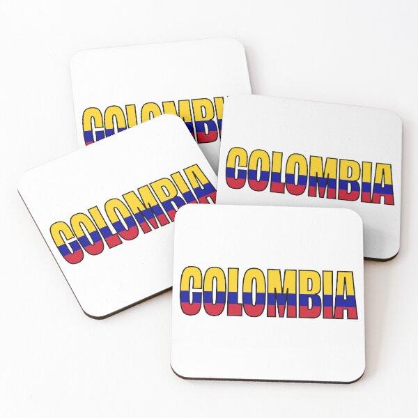 Item preview, Colombia Country Flag Name Design designed and sold by BikeVoucherJr.