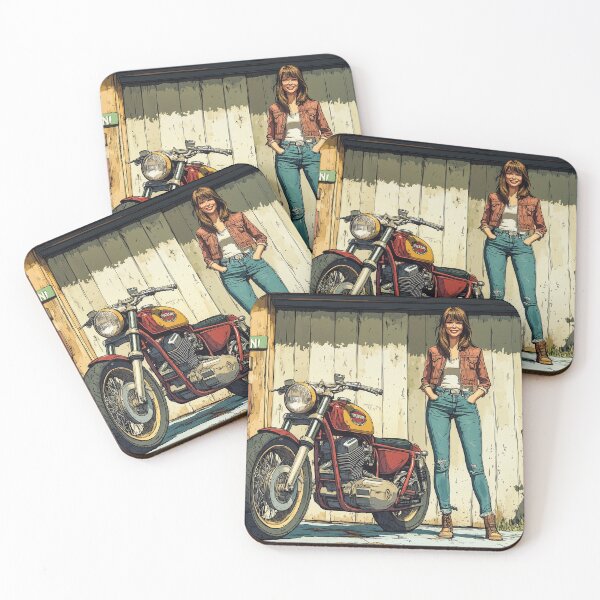 Item preview, Ride Stories – Vintage Motorcycle Postcard Series #7 designed and sold by SteadyRolling.