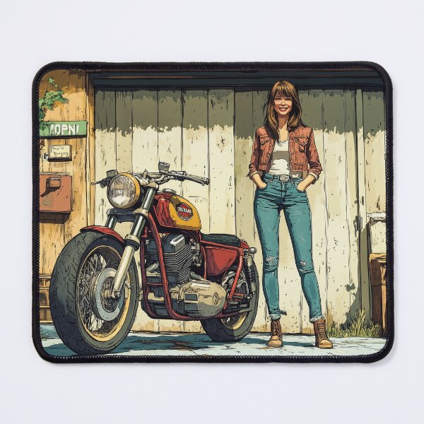 Item preview, Ride Stories – Vintage Motorcycle Postcard Series #7 designed and sold by SteadyRolling.