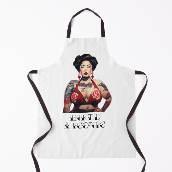 Item preview, Retro Vintage Pinup Woman Girl for Tattoo Lovers designed and sold by Apotheosis by Irie Meraki.