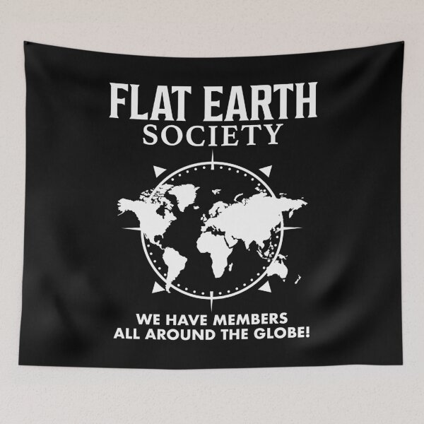 Item preview, Flat Earth Society designed and sold by PaulSDesign.