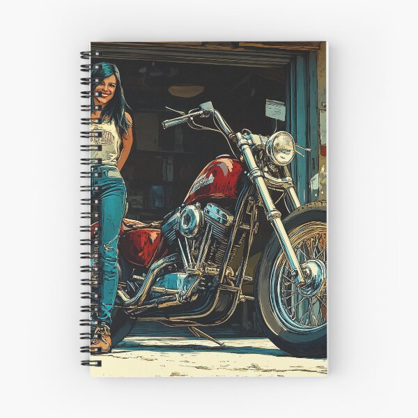 Item preview, Ride Stories – Vintage Motorcycle Postcard Series #8 designed and sold by SteadyRolling.