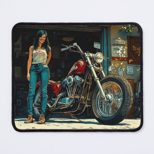 Item preview, Ride Stories – Vintage Motorcycle Postcard Series #8 designed and sold by SteadyRolling.