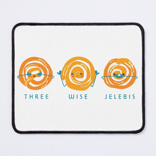 Item preview, Three Wise Jelebis designed and sold by mindikr.