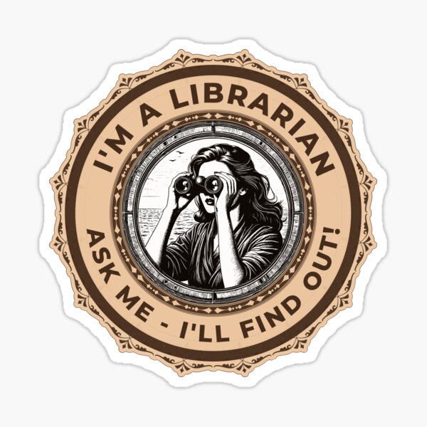 Item preview, I'm a Librarian! - I'll Find out! designed and sold by joystreethouse.