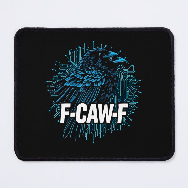 Item preview, Black Crow Black Bird F-CAF-F Electric Crow Electric Raven designed and sold by CottonWonders.