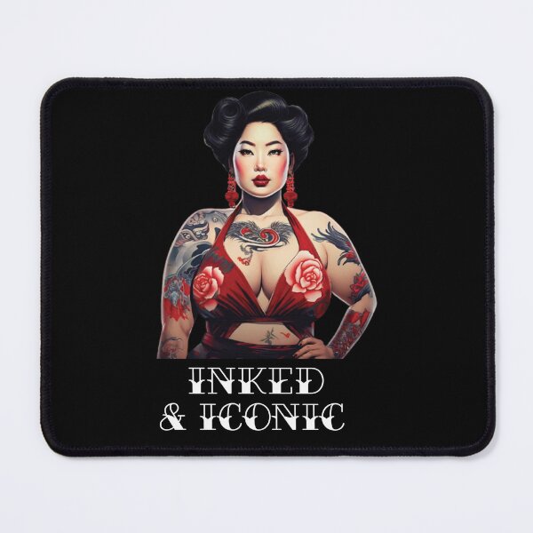 Item preview, Retro Vintage Pinup Woman Girl for Tattoo Lovers designed and sold by Apotheosis by Irie Meraki.