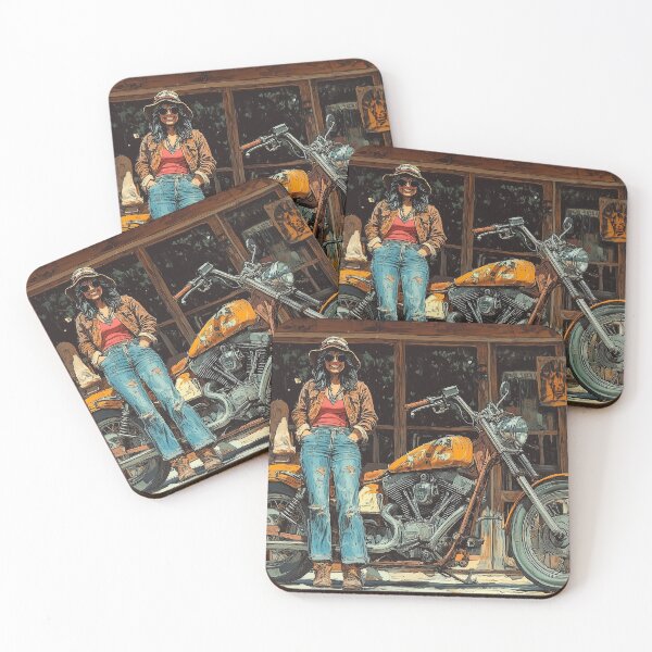 Item preview, Ride Stories – Vintage Motorcycle Postcard Series #9 designed and sold by SteadyRolling.
