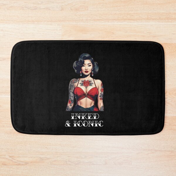 Item preview, Retro Vintage Pinup Woman Girl for Tattoo Lovers designed and sold by Apotheosis by Irie Meraki.