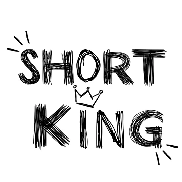 Artwork thumbnail, Short King Scribble by PlumTreeDesign