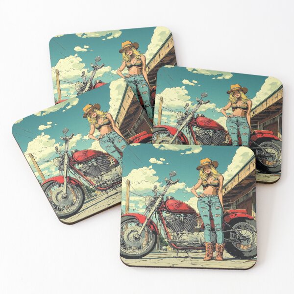 Item preview, Ride Stories – Vintage Motorcycle Postcard Series #10 designed and sold by SteadyRolling.