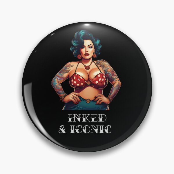 Item preview, Retro Vintage Pinup Woman Girl for Tattoo Lovers designed and sold by Apotheosis by Irie Meraki.