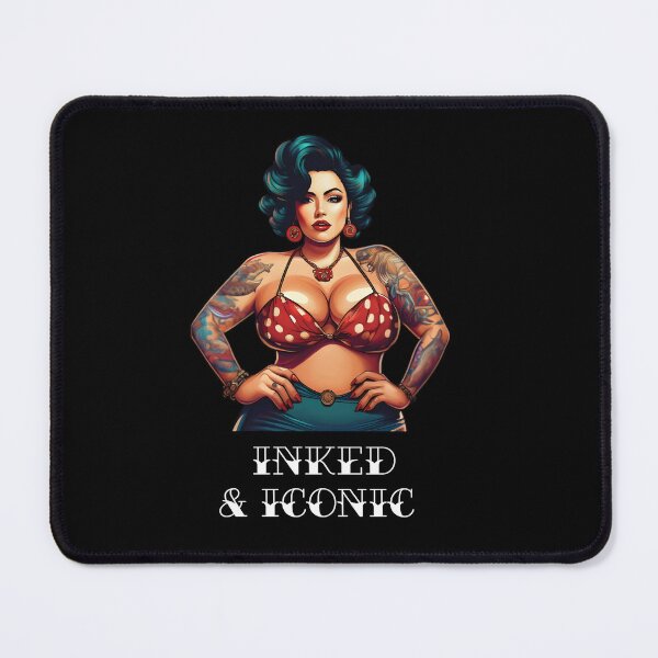 Item preview, Retro Vintage Pinup Woman Girl for Tattoo Lovers designed and sold by Apotheosis by Irie Meraki.