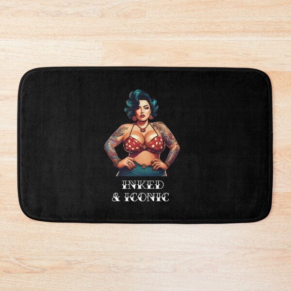 Item preview, Retro Vintage Pinup Woman Girl for Tattoo Lovers designed and sold by Apotheosis by Irie Meraki.