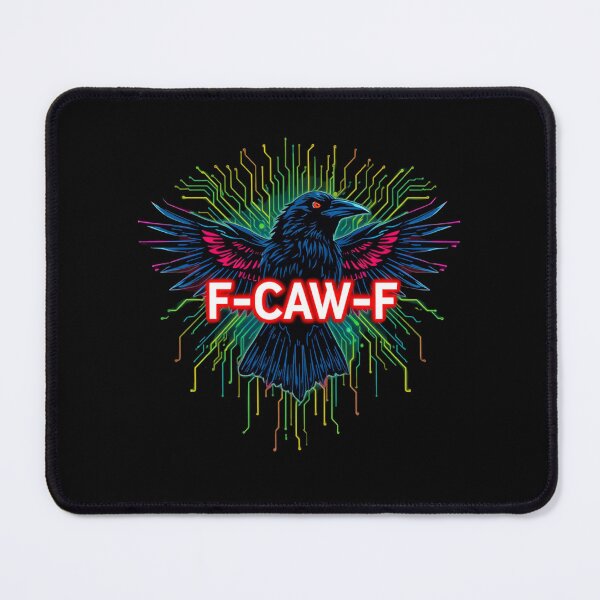 Item preview, Black Crow Black Bird F-CAF-F Electric Crow Electric Raven designed and sold by CottonWonders.