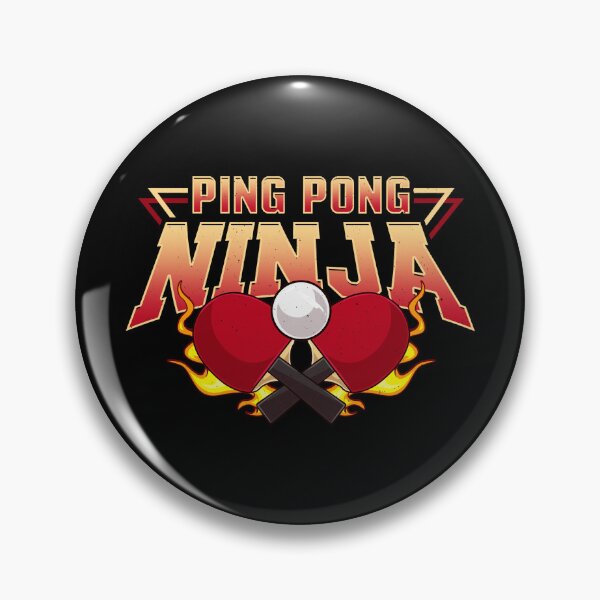 Item preview, Ping Pong Ninja Table Tennis Pingpong Player designed and sold by miaa-artistshop.
