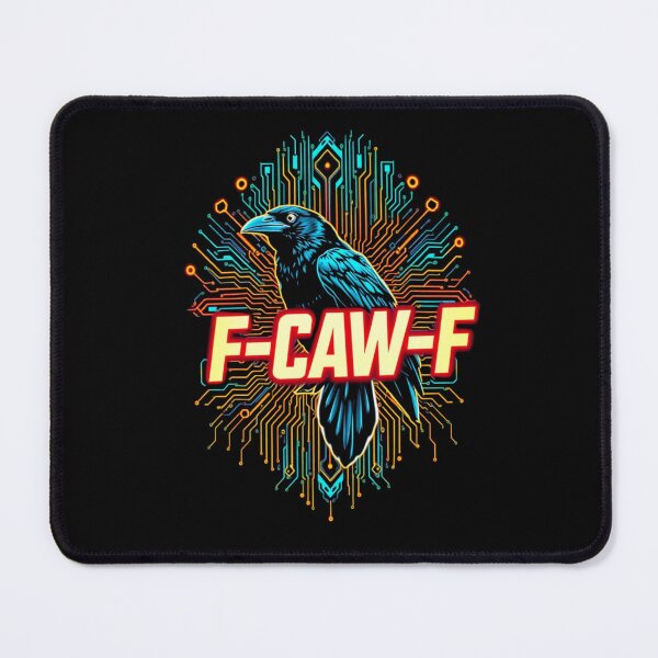 Item preview, Black Crow Black Bird F-CAF-F Electric Crow Electric Raven designed and sold by CottonWonders.