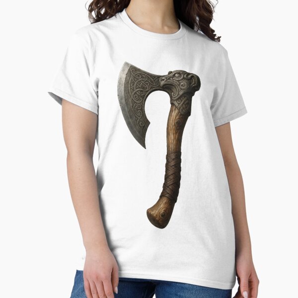 Item preview, Viking Battle Axe - Norse Weapon Design designed and sold by GBArtistic.