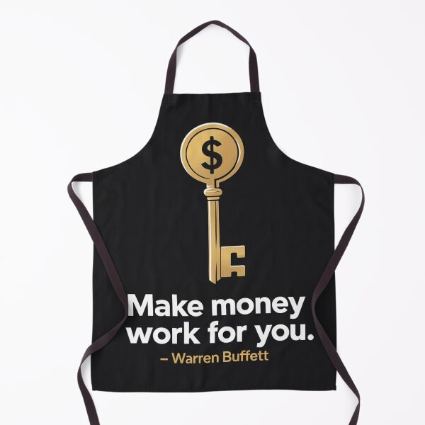 Item preview, Warren Buffett inspirational phrase design designed and sold by Motivated Sensei.