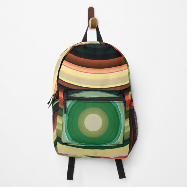 Item preview, Seventies Concentric Circles in Brown, Yellow and Green designed and sold by KaSaPo.