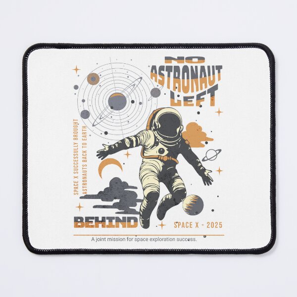 Item preview, Space X No Astronaut Left Behind apparel  designed and sold by FunnyFamlyFun.